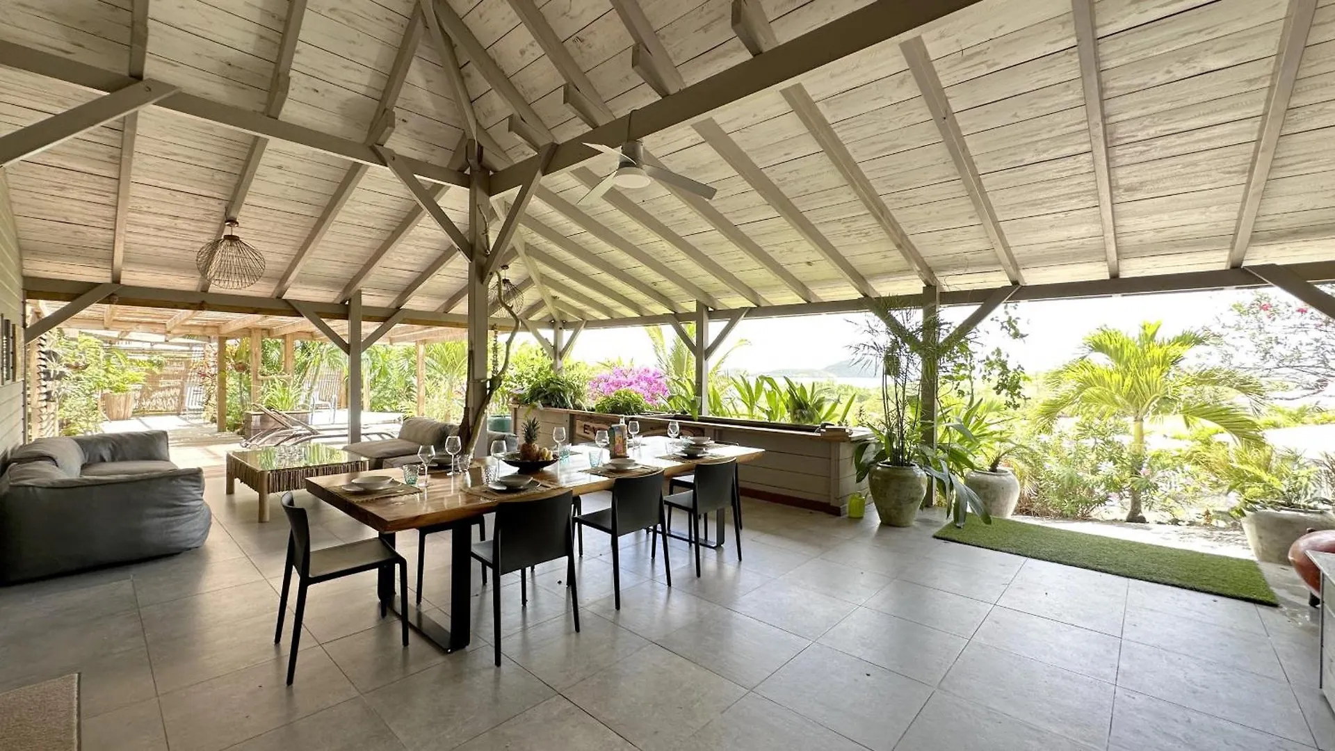 Villa Ty Natur T5, Espace, Calme, Verdure, Vue Mer Les Trois-Ilets
