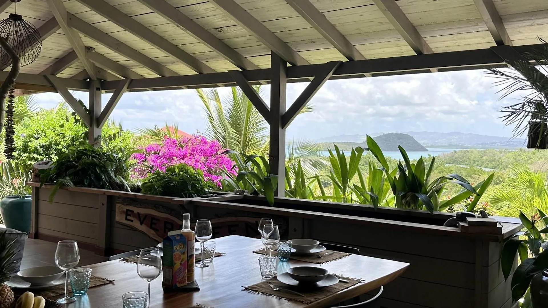Villa Ty Natur T5, Espace, Calme, Verdure, Vue Mer Les Trois-Ilets
