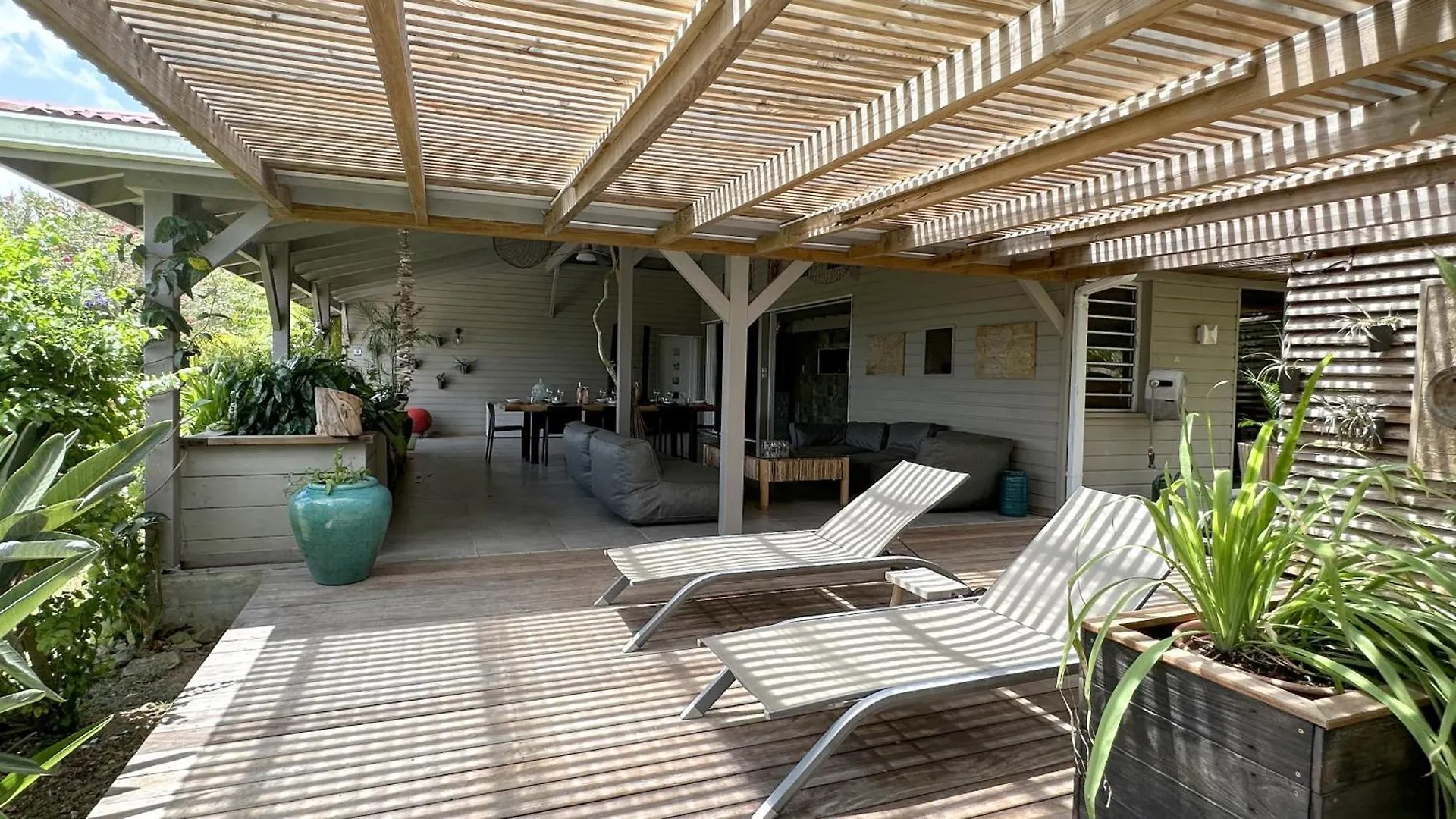 Villa Ty Natur T5, Espace, Calme, Verdure, Vue Mer Les Trois-Ilets